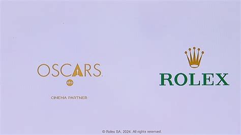 rolex commercial oscars 2018|rolex oscars ad.